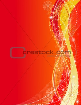 Red abstract christmas background