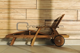 wooden pool furniture