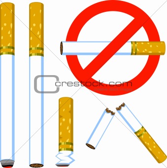 Cigarette set