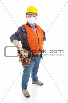 Construction Safety - Female Worker