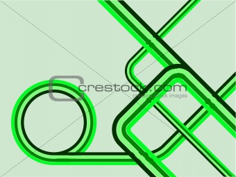 An abstract vector retro background illustration