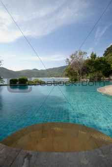 luxurious pool