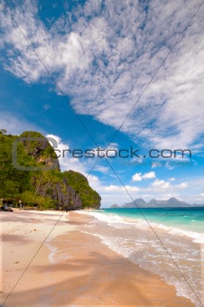 Tropical Beach Scenery