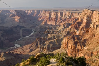 Colorful Landscape of Grand Canyon