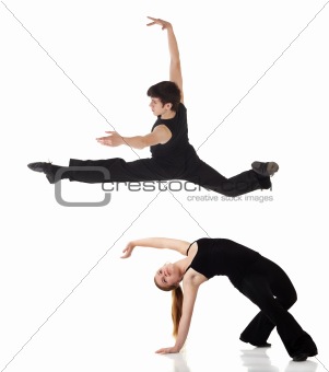 Modern Jazz dancers
