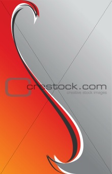 Red-grey vertical background.