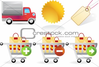 Retail Website Icons