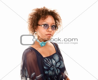 Pretty African American Woman
