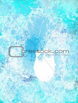 Blue and White Marble Background