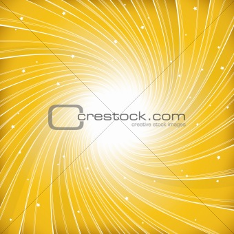 Abstract yellow illustration. Vector