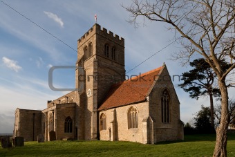Old Church in Northamptonshire England