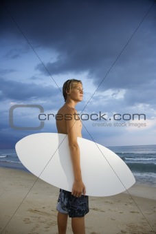 Young Male Surfer