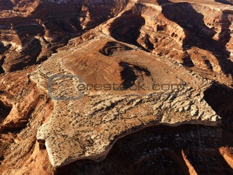 Mesa in Desert