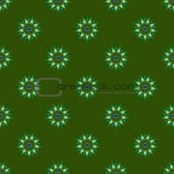 Green Roundel Tile