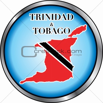 Trinidad Tobago Round Button
