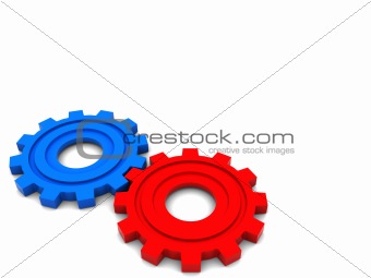 gear wheels background