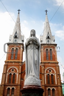 Notre Dame De Saigon cathedral