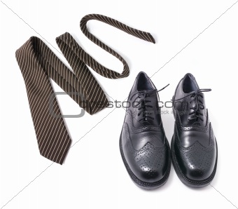 Necktie and Shoes