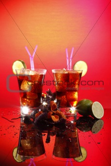 Rum and cola