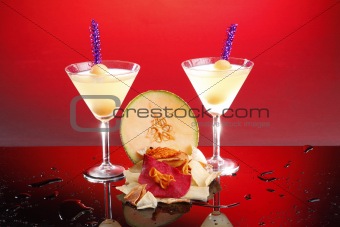 Mellon ball cocktail