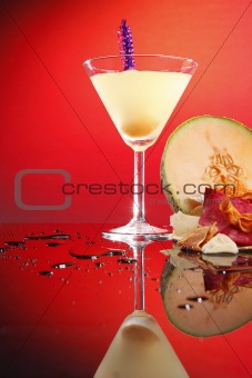 Mellon ball cocktail