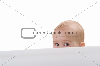 Picture of young curious girl 