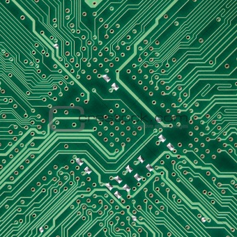 Circuit board electronic square texture
