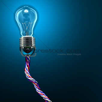 light bulb background