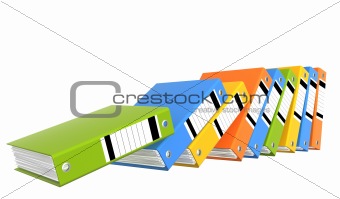 Falling folders