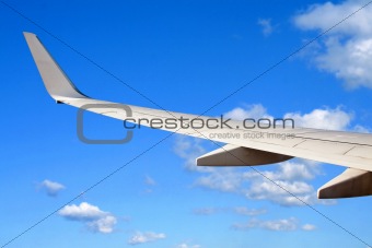wing of a plane