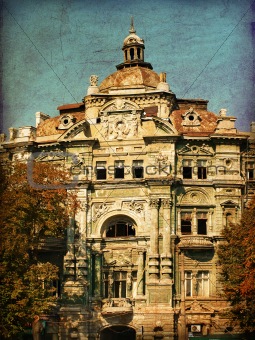 Old building, Odessa, Ukraine