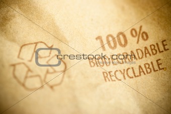 100% recyclable and biodegradable