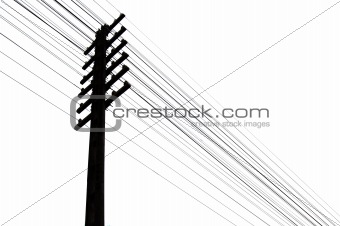 Telegraph wires