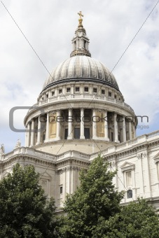 the dome of st paul's cathedral
