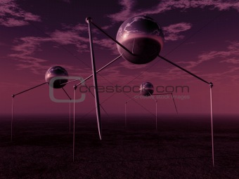 Alien Ball Tripods 1