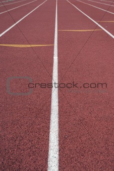 Track and Field running lanes