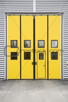 Garage doorway