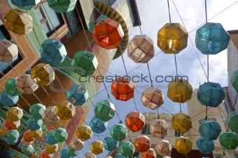 colorfull  lanterns / Asia / South Korea