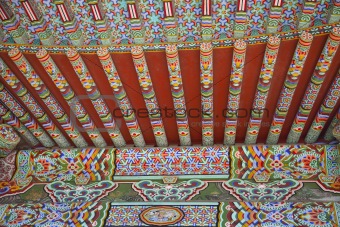 Ancient Asian Architecture /  Detail of Roof
