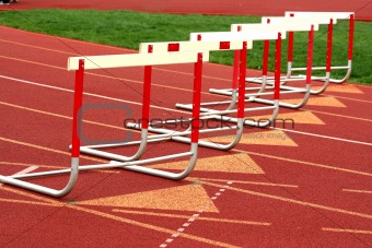 Track hurdles