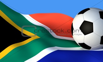 banner of  world cup south africa