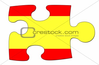 Spainish flag puzzle