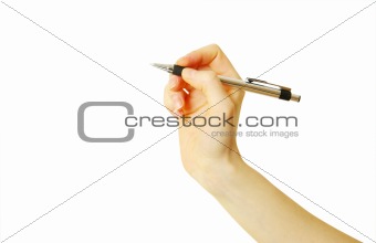  pen in hand
