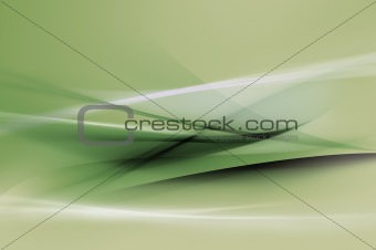 Abstract green waves or veils background texture
