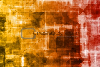 Business System Abstract Background