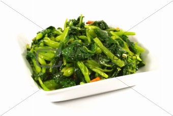 Asian Chinese Cooking Style Stir Fry Vegetable Dish