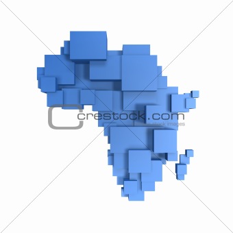 box map of africa