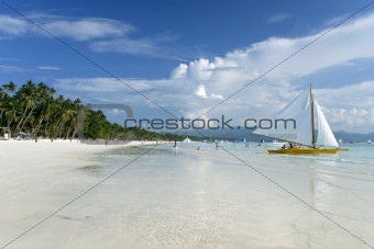 boracay island white beach paraw