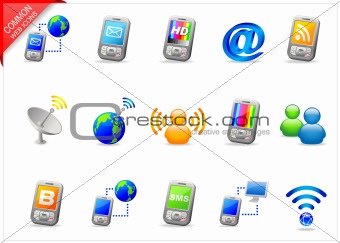 Communication  icons