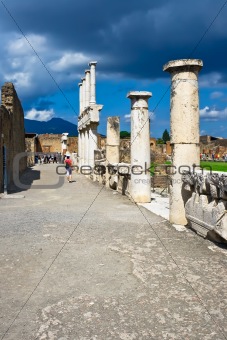 Ancient ruins of Pompeii